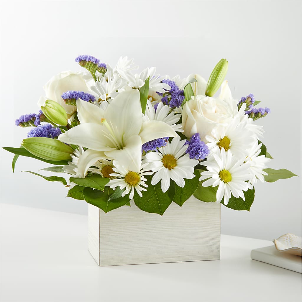 Beyond Blue Box Bouquet – Albertsons, Pleasanton CA