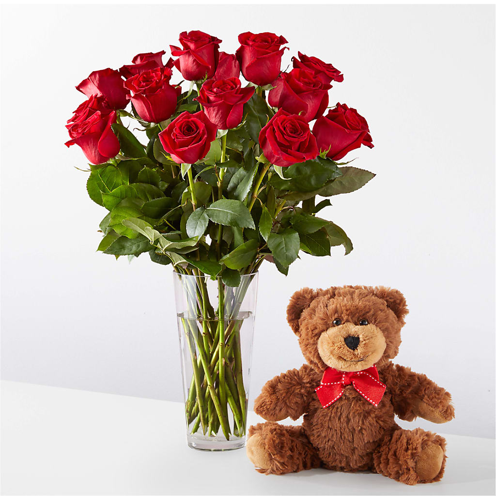 Romantic Long Stem Red Rose Bouquet Bundles – Albertsons, Pleasanton CA