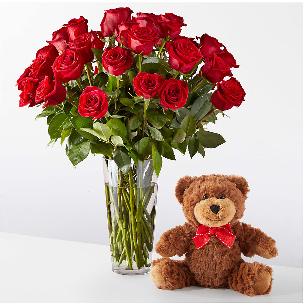 Romantic Long Stem Red Rose Bouquet Bundles – Albertsons, Pleasanton CA