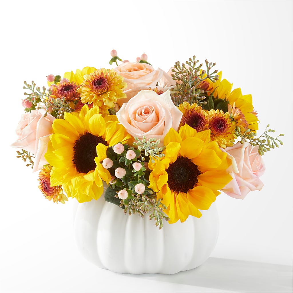 Pumpkin to Talk About Bouquet – Albertsons, Pleasanton CA