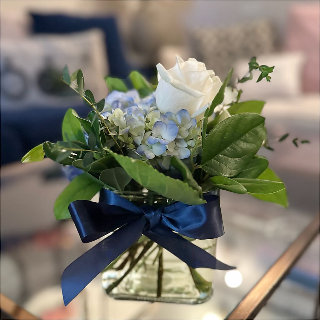 Sky Blue Delight Bouquet – Albertsons, Pleasanton CA