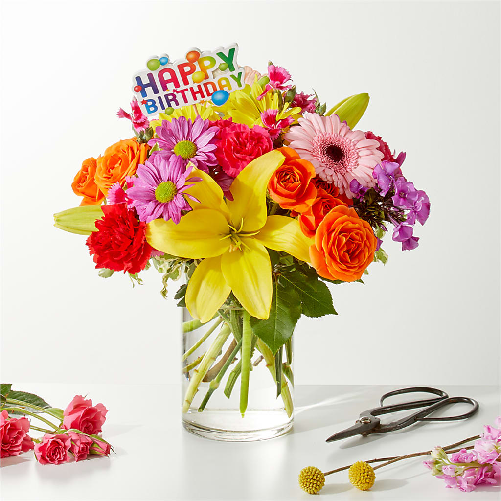 Cue the Confetti - A Florist Original – Albertsons, Pleasanton CA