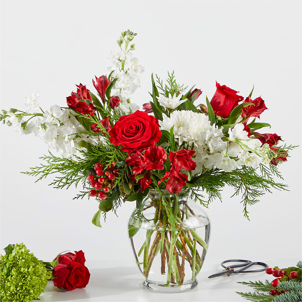 Merry Moment Bouquet – A Florist Original – Albertsons, Pleasanton CA