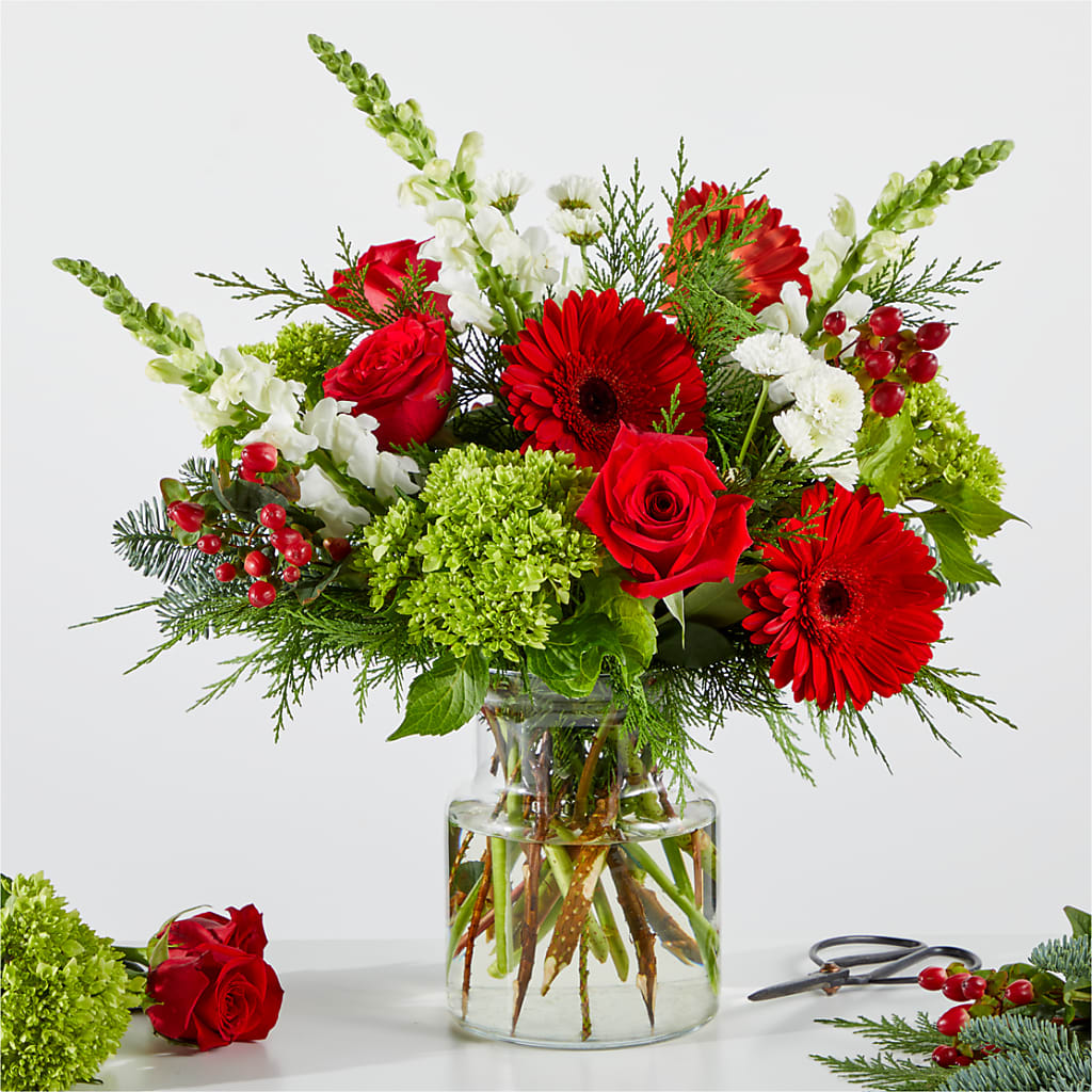 Merry Moment Bouquet – A Florist Original – Albertsons, Pleasanton CA