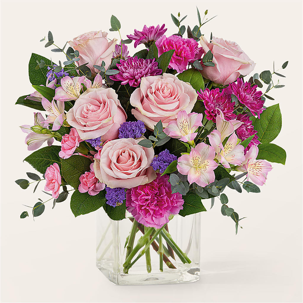 Rosy Radiance Bouquet – Albertsons, Pleasanton CA
