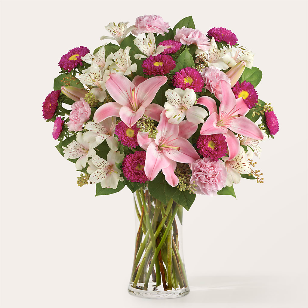Feeling Fuchsia Bouquet – Albertsons, Pleasanton CA