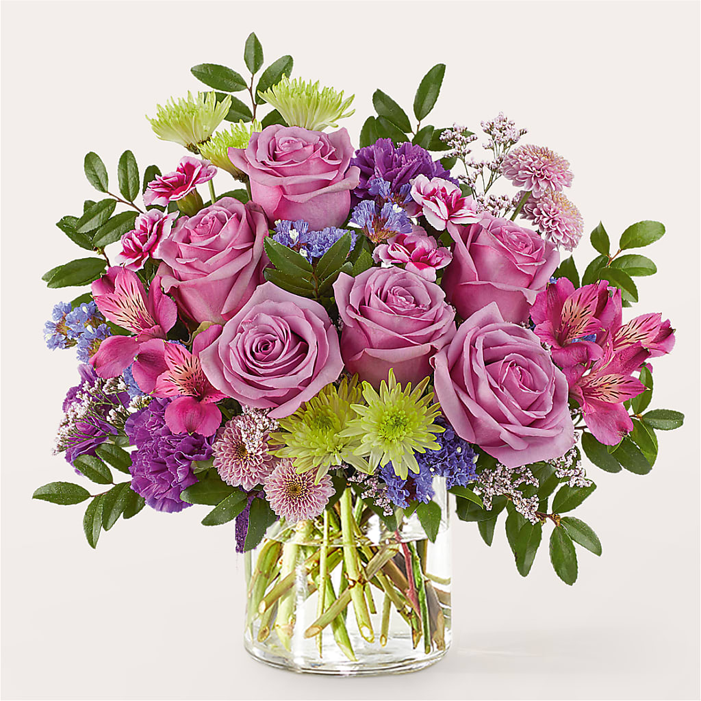 Glass Half Full Bouquet – Albertsons, Pleasanton CA