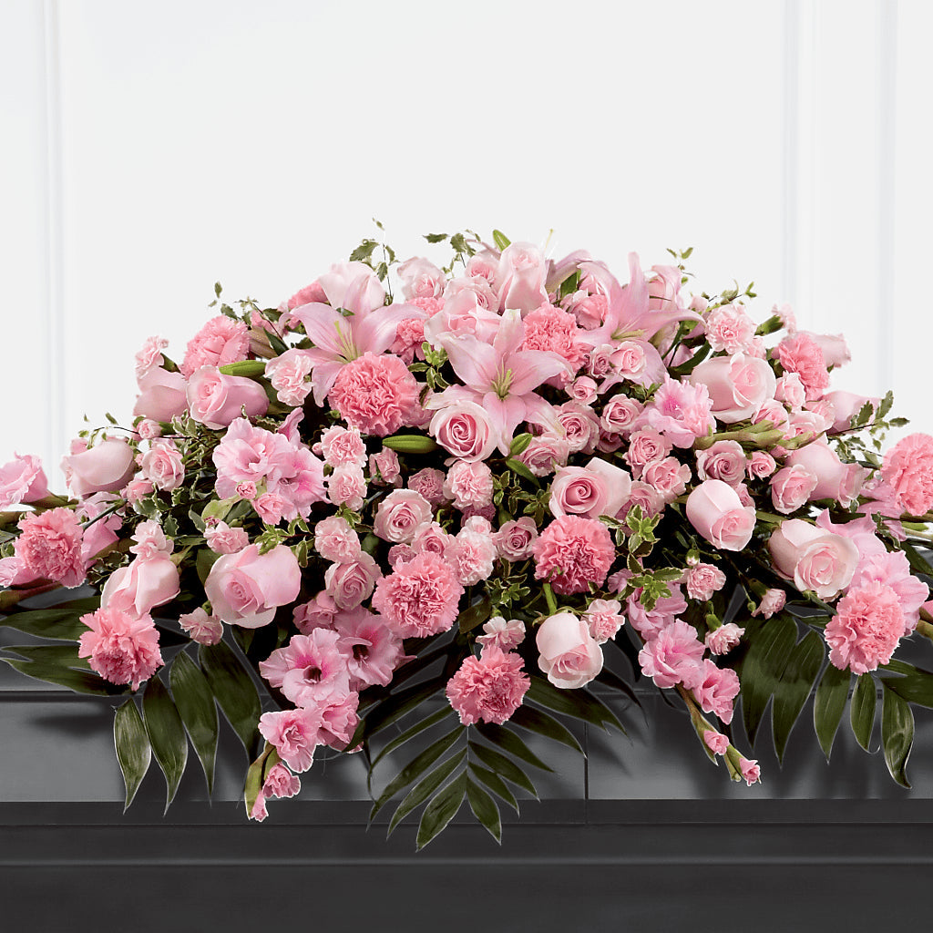 Garden of Comfort Casket Spray (Standard) – Albertsons, Pleasanton CA
