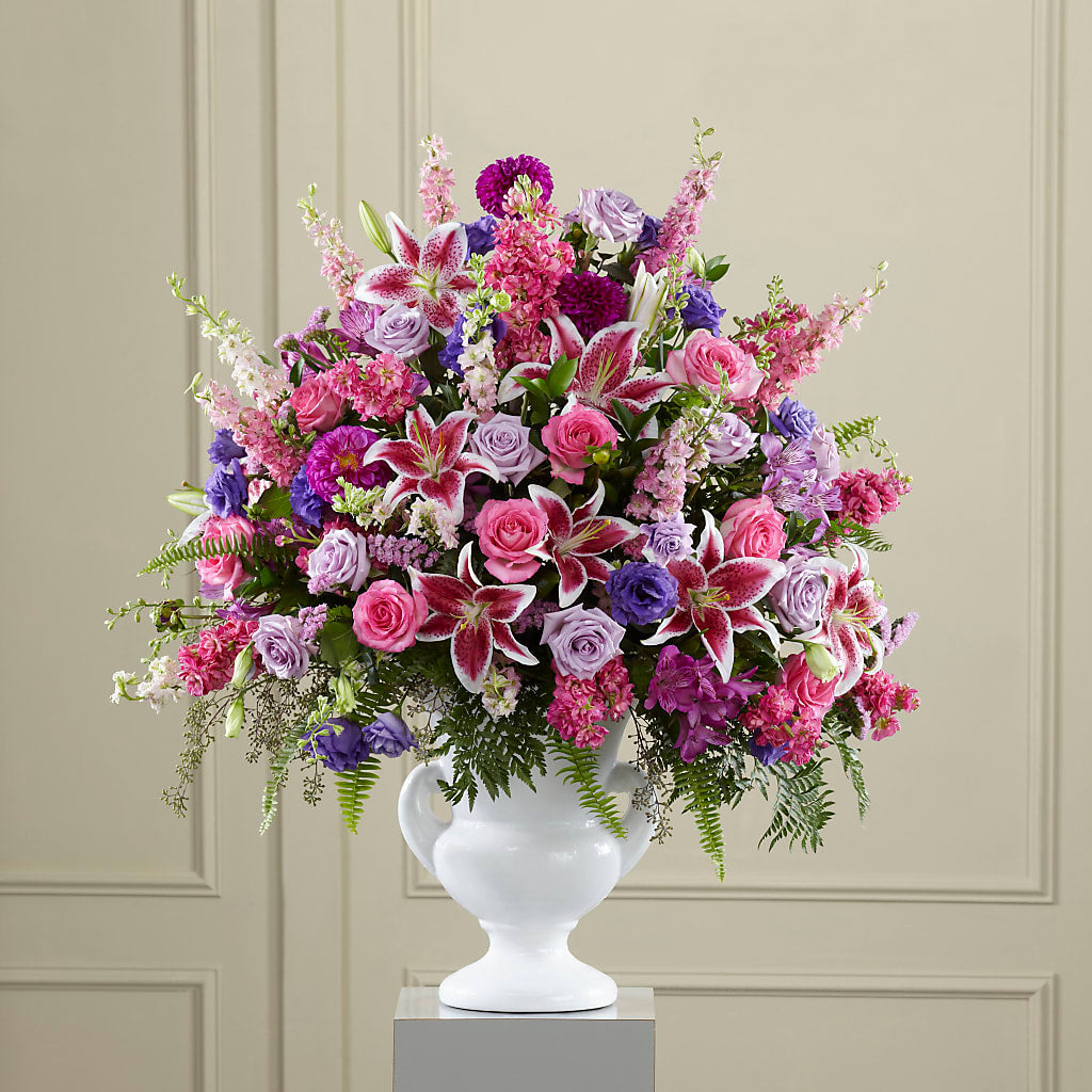 Peaceful Tribute Arrangement – Albertsons, Pleasanton CA
