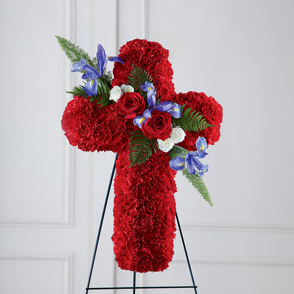 Faithful Hero Floral Cross – Albertsons, Pleasanton CA