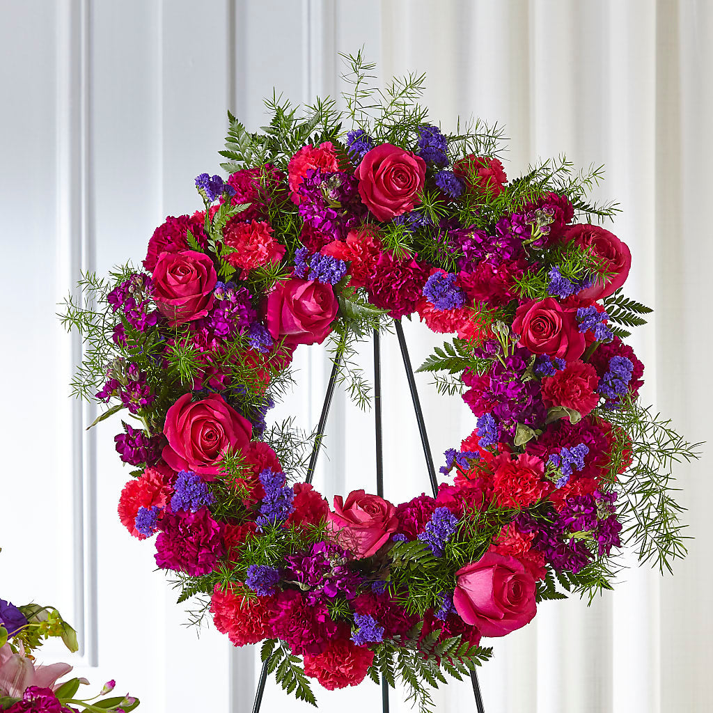 Calming Colors Wreath – Albertsons, Pleasanton CA