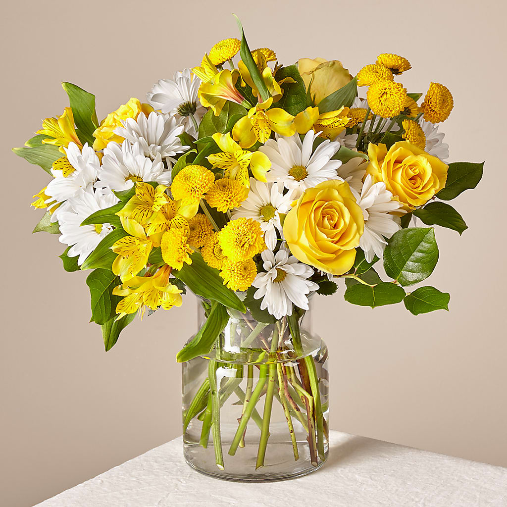 Sunny Sentiments Bouquet – Albertsons, Pleasanton CA