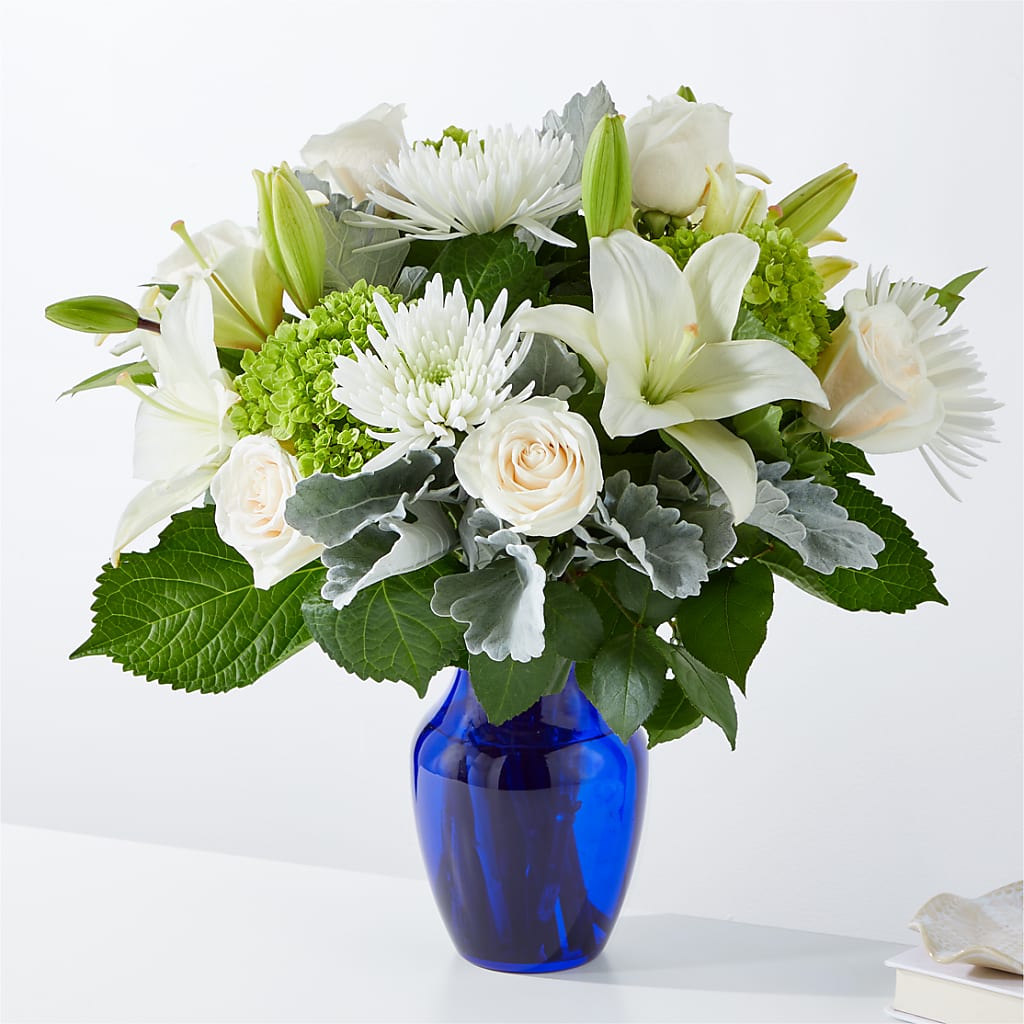 Snowy Dreams Bouquet – Albertsons, Pleasanton CA