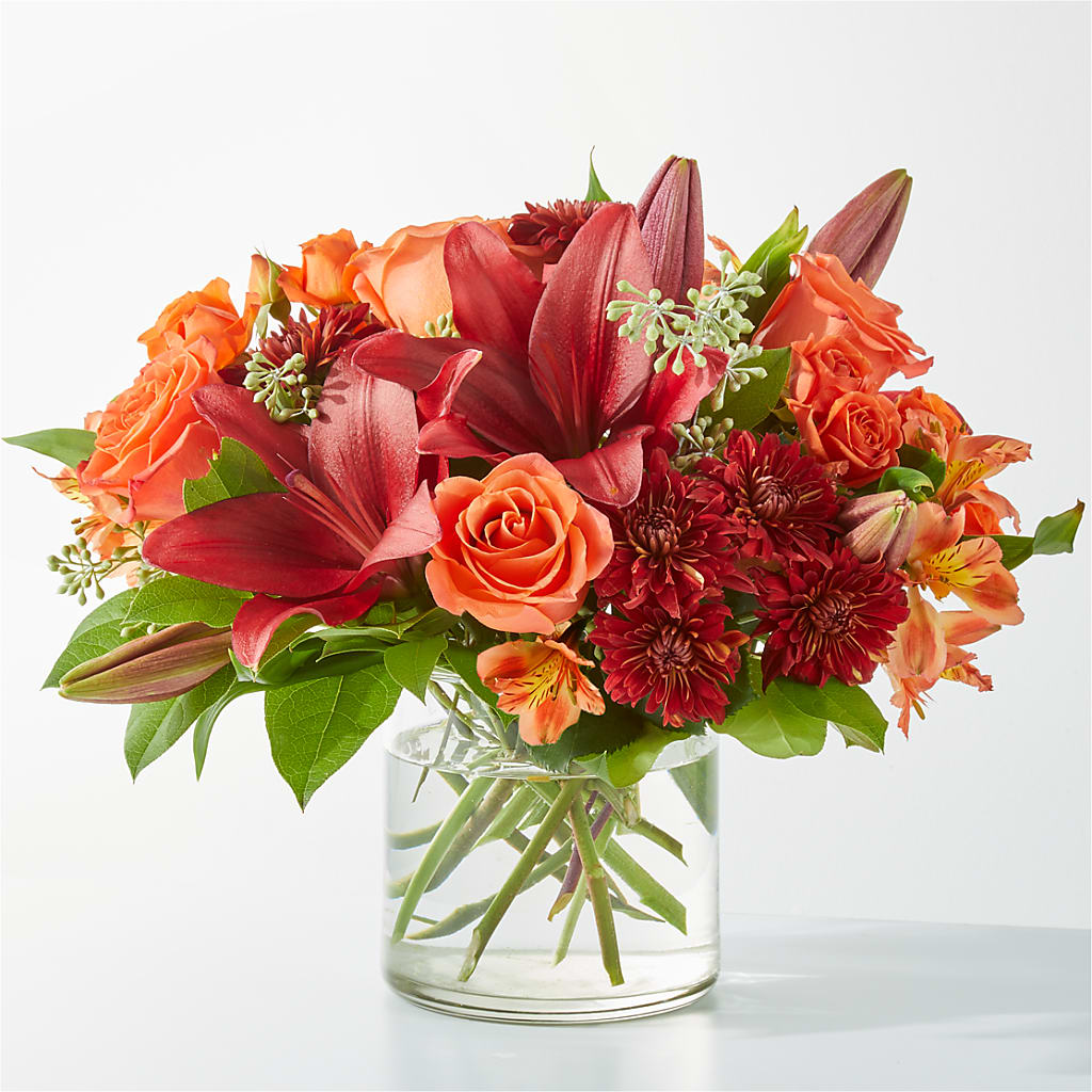 Crimson Leaves Bouquet – Albertsons, Pleasanton CA