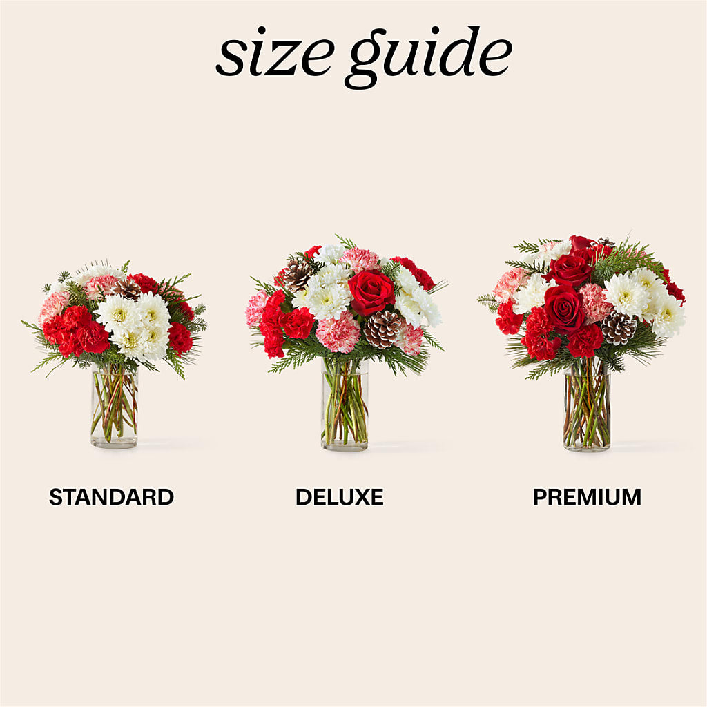 Candy Cane Lane Bouquet – Albertsons, Pleasanton CA