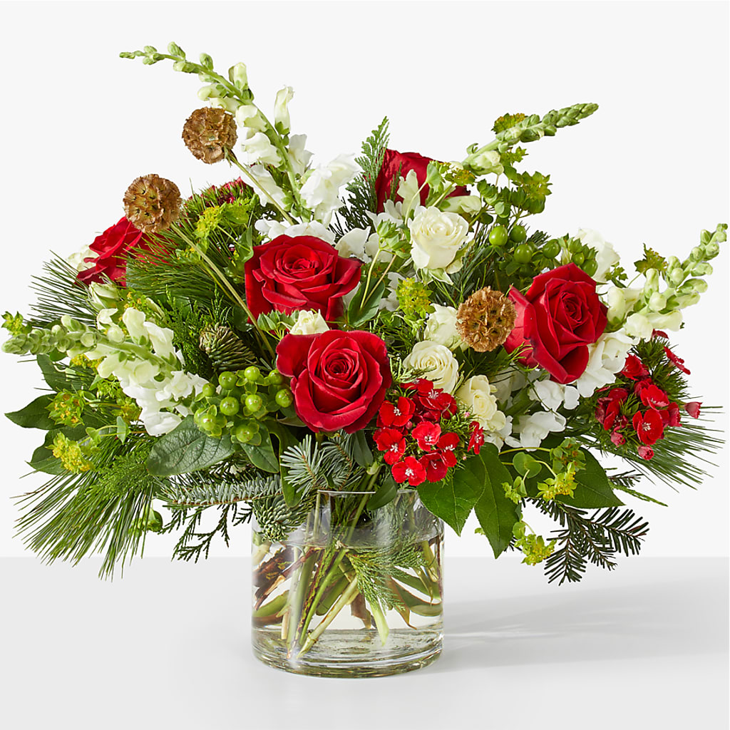 Deck the Halls Bouquet – Albertsons, Pleasanton CA