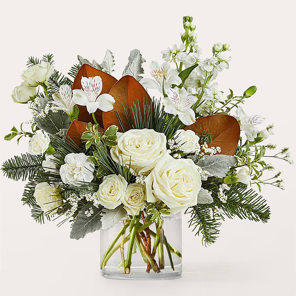 Fresh Snowfall Bouquet – Albertsons, Pleasanton CA
