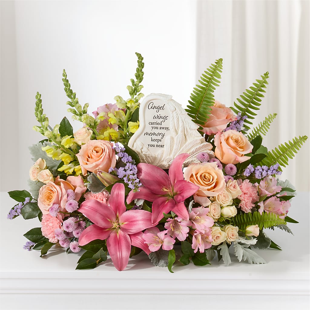 Gentle Light Arrangement –  Albertsons, Pleasanton CA