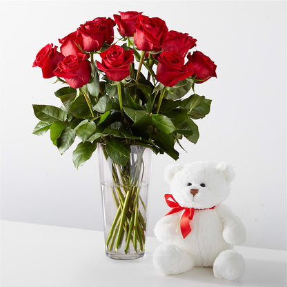 Romantic Long Stem Red Rose Bouquet Bundles –  Albertsons, Pleasanton CA