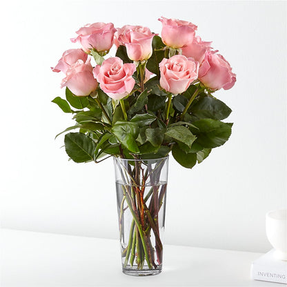 Long Stem Pink Rose Bouquet –  Albertsons, Pleasanton CA