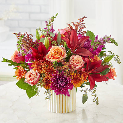 Burgundy Landscape Bouquet –  Albertsons, Pleasanton CA