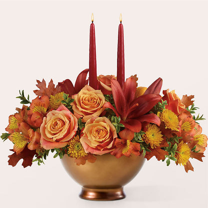 Harvest Table Centerpiece –  Albertsons, Pleasanton CA