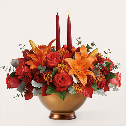 Fruits of Fall Centerpiece –  Albertsons, Pleasanton CA