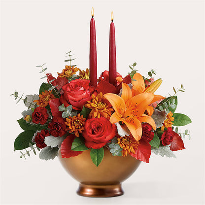 Fruits of Fall Centerpiece –  Albertsons, Pleasanton CA