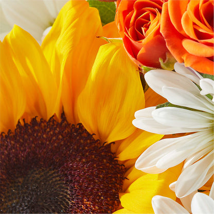 Sun-drenched Blooms Box Bouquet –  Albertsons, Pleasanton CA