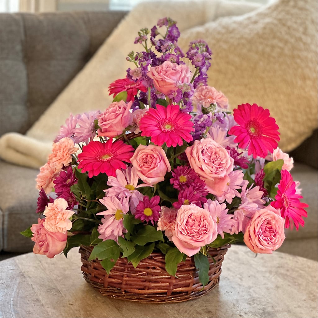 Pastel Peace Basket –  Albertsons, Pleasanton CA