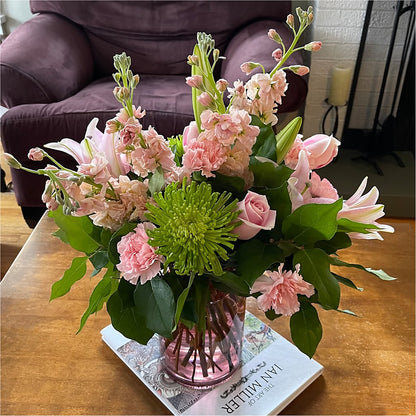 Pretty in Pink Bouquet –  Albertsons, Pleasanton CA