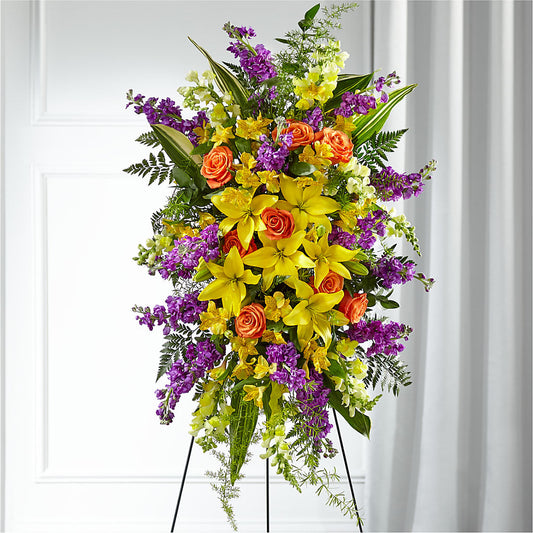 Thoughtful Prayers Standing Spray –  Albertsons, Pleasanton CA
