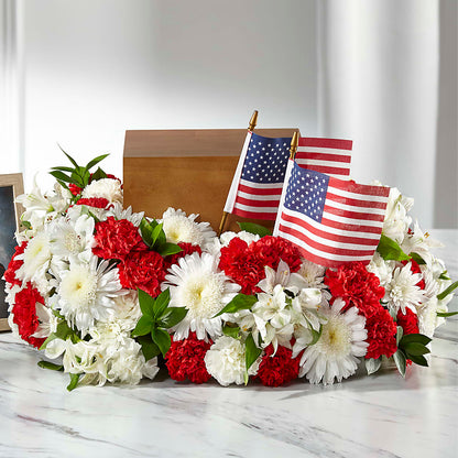 Spirit of Patriotism Cremation Adornment –  Albertsons, Pleasanton CA