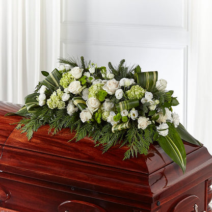 Hopeful Gesture Casket Spray –  Albertsons, Pleasanton CA