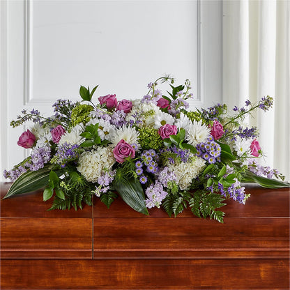 Meadows of Serenity Casket Spray –  Albertsons, Pleasanton CA