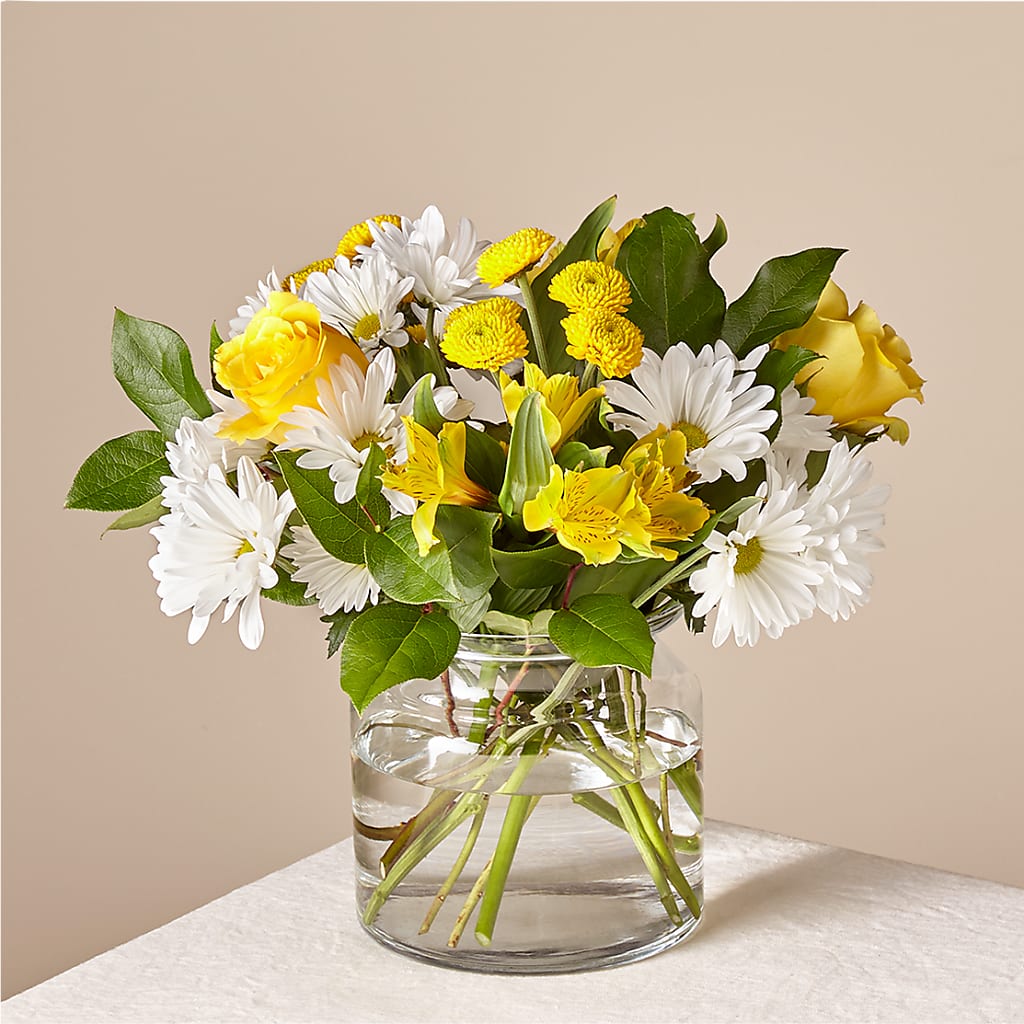 Sunny Sentiments Bouquet –  Albertsons, Pleasanton CA
