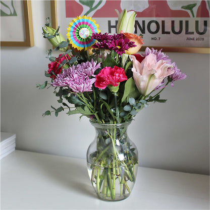 Light of My Life Bouquet & Happy Birthday Topper –  Albertsons, Pleasanton CA