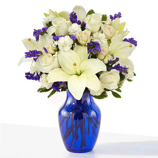 Sapphire Rush Bouquet –  Albertsons, Pleasanton CA